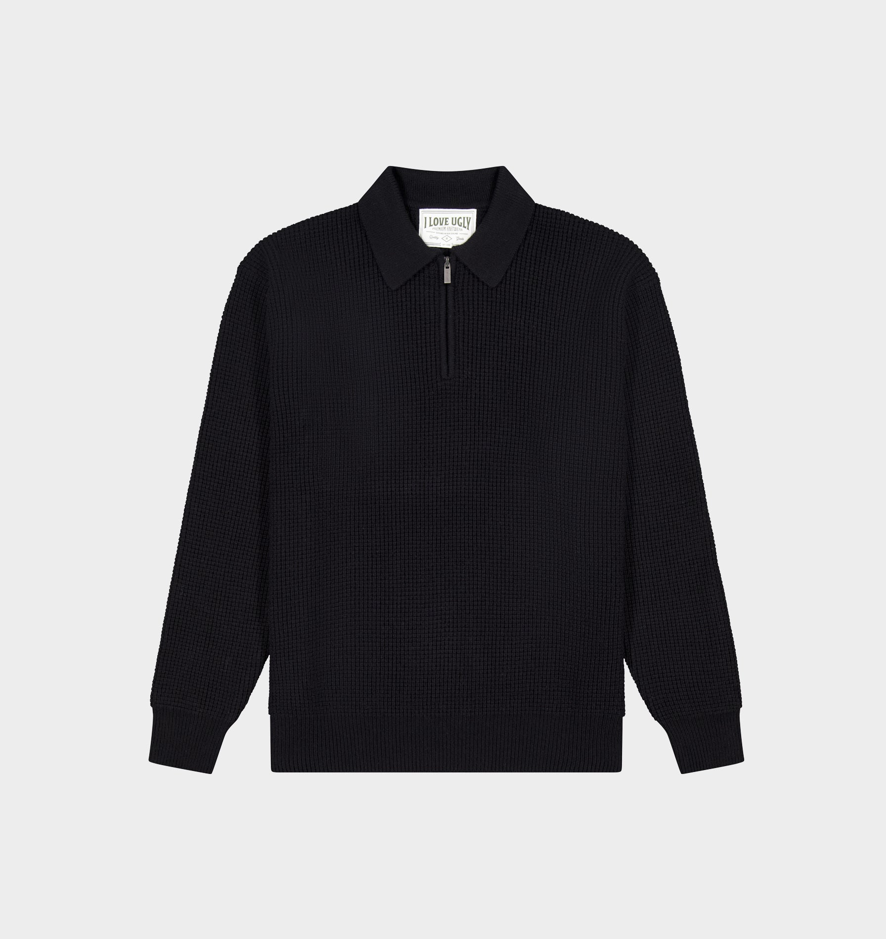 Mario Knit Sweater - Black