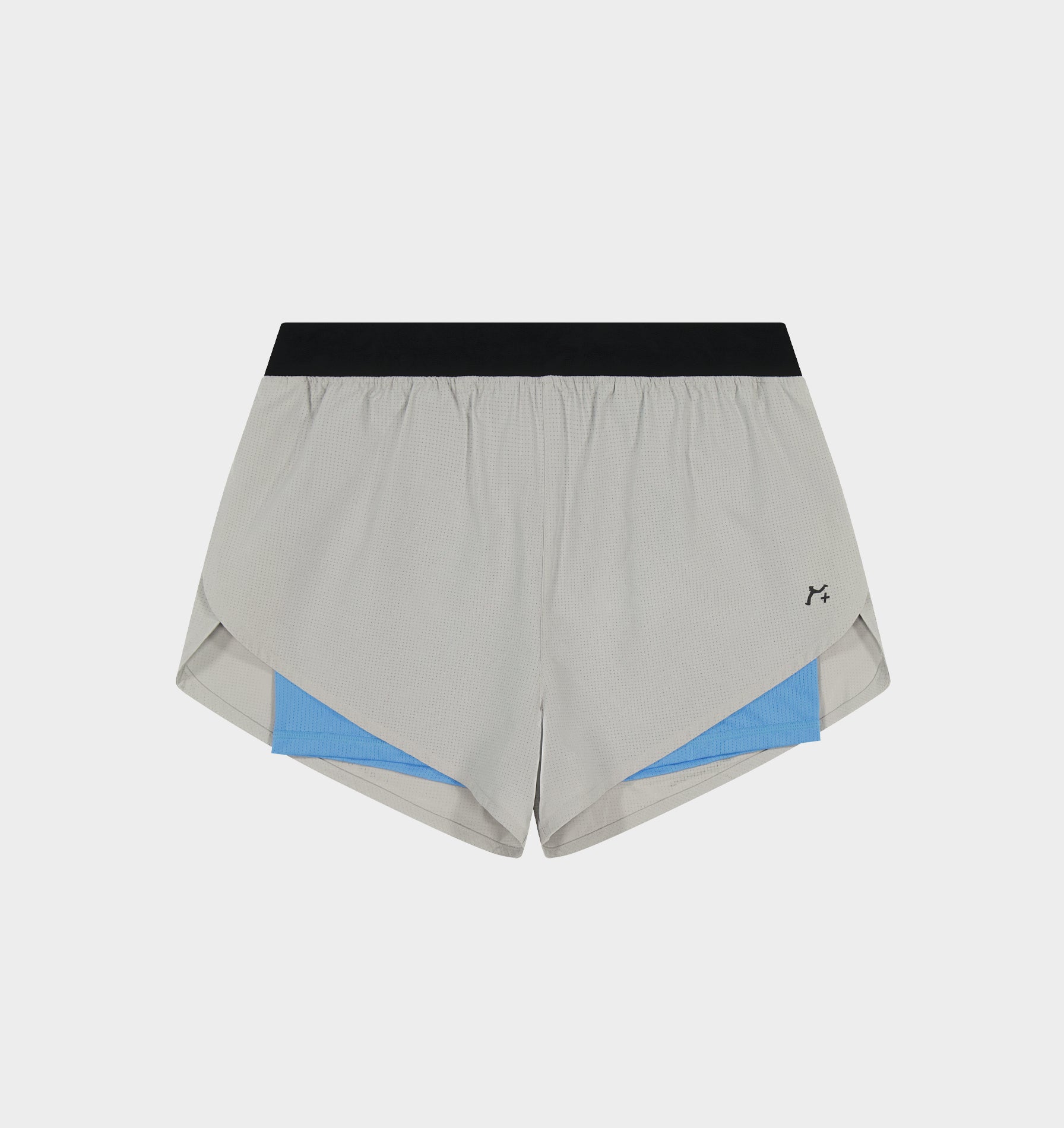 GR X ILU 3" Split Short - Grey