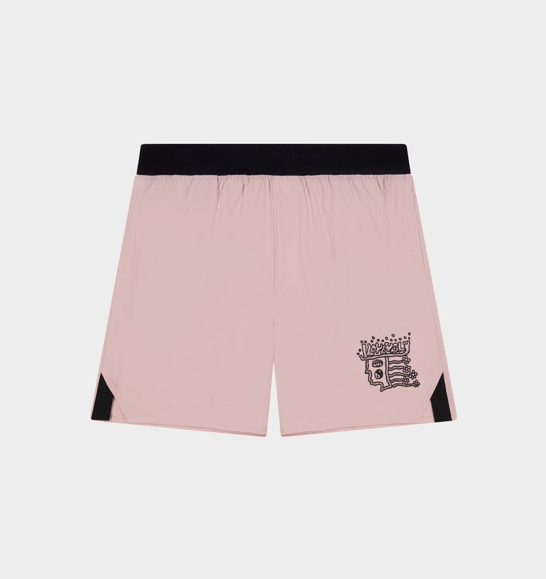RebelYuth X ILU Active 7 inch Short - Dusky Pink