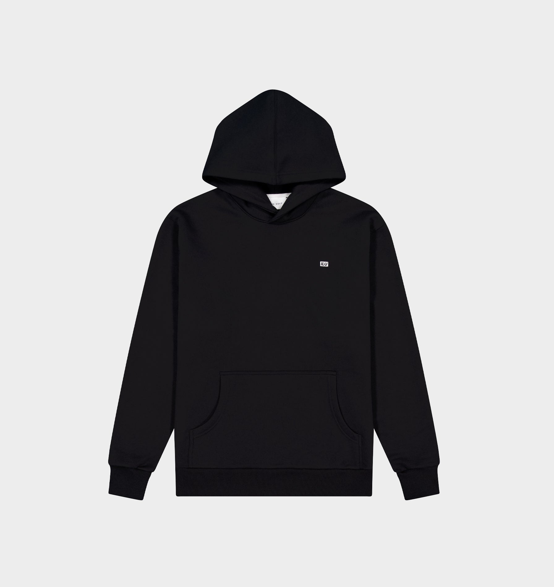 Uniform Logo Hood - Black