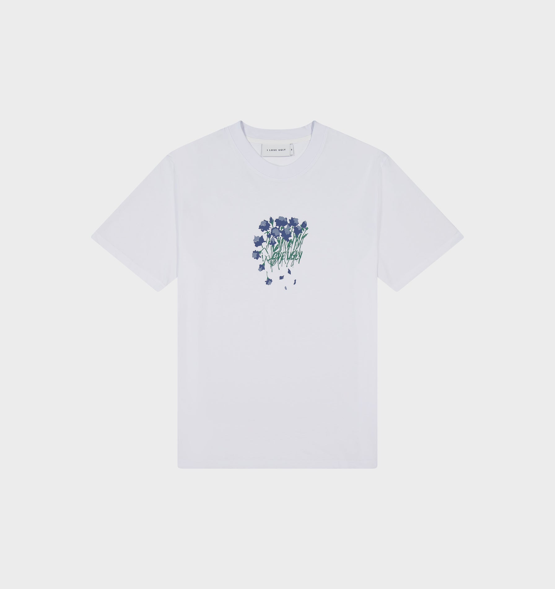 Wilted Flowers Uniform Tee - White