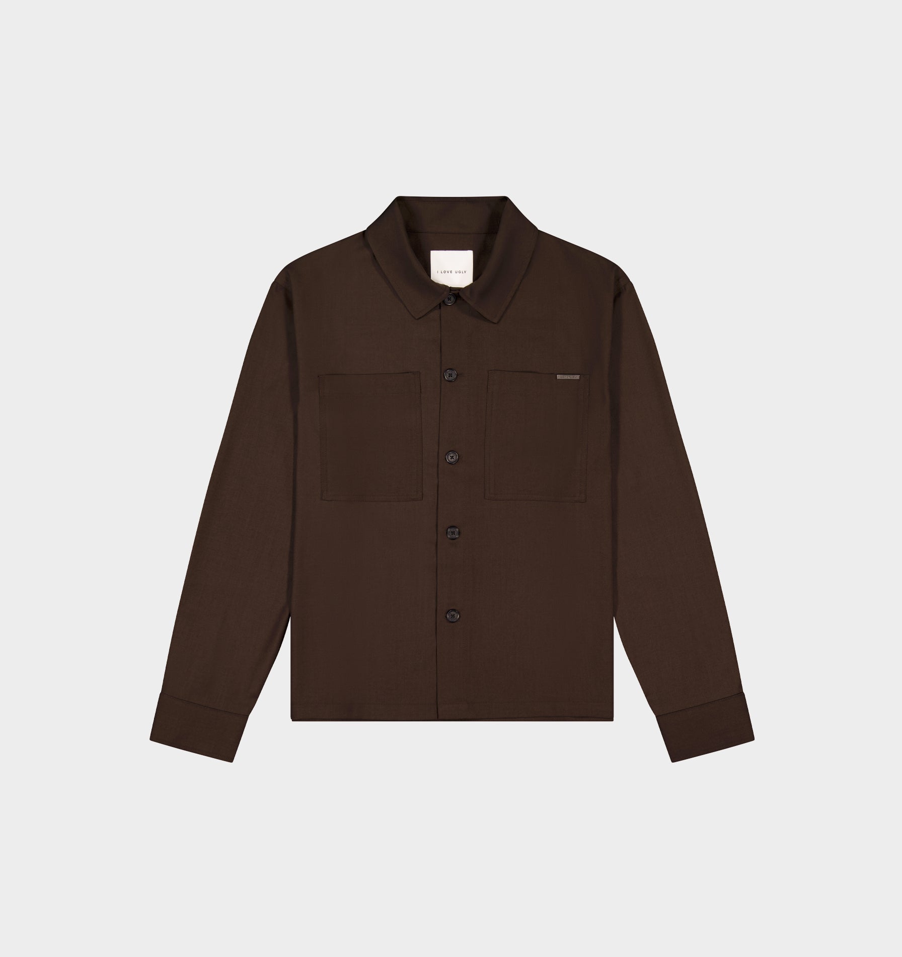 Tailored Overshirt - Espresso