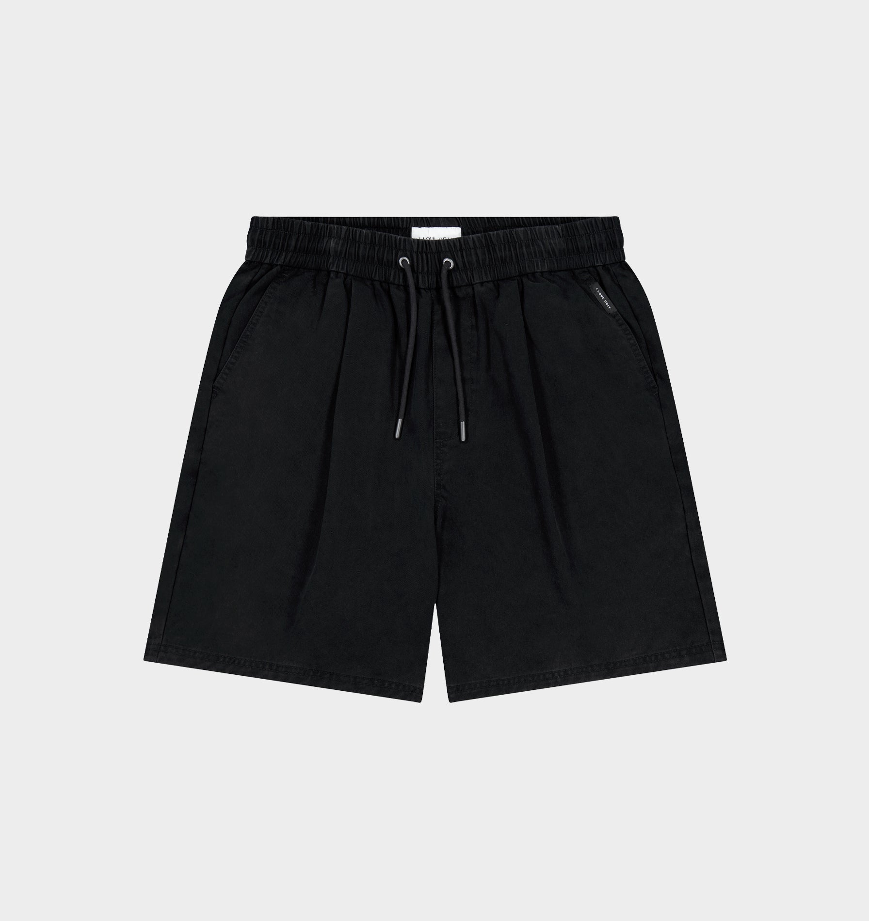 Michael Pleat Short - Black