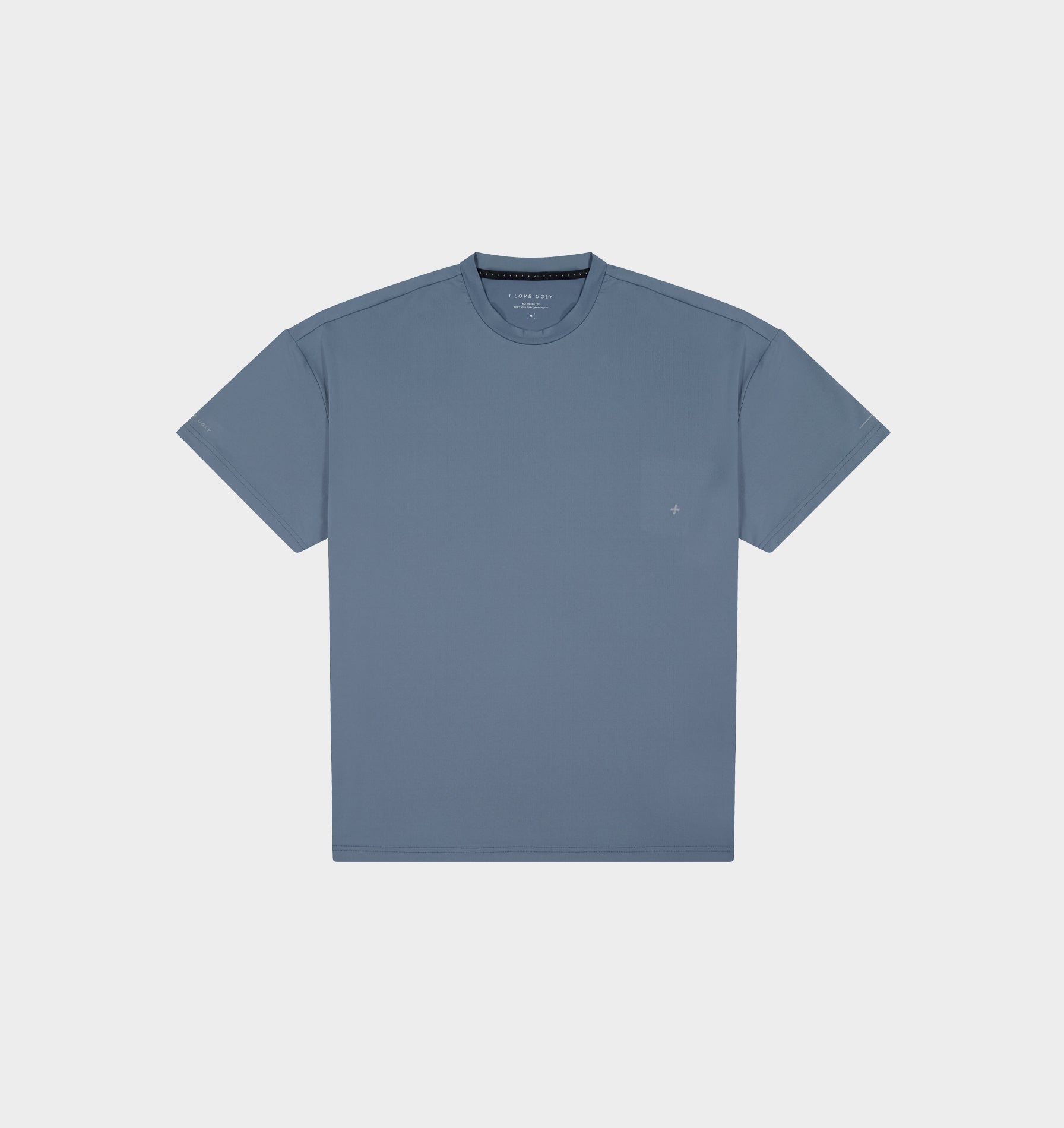 Active Box Tee - Fog Blue