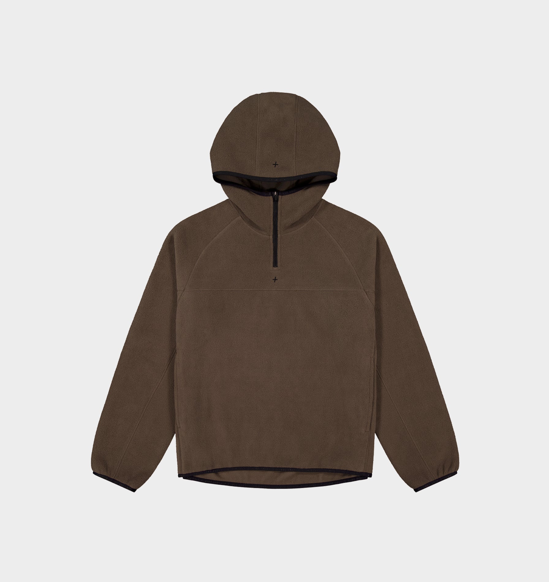 Active Hooded Fleece - Nutmeg