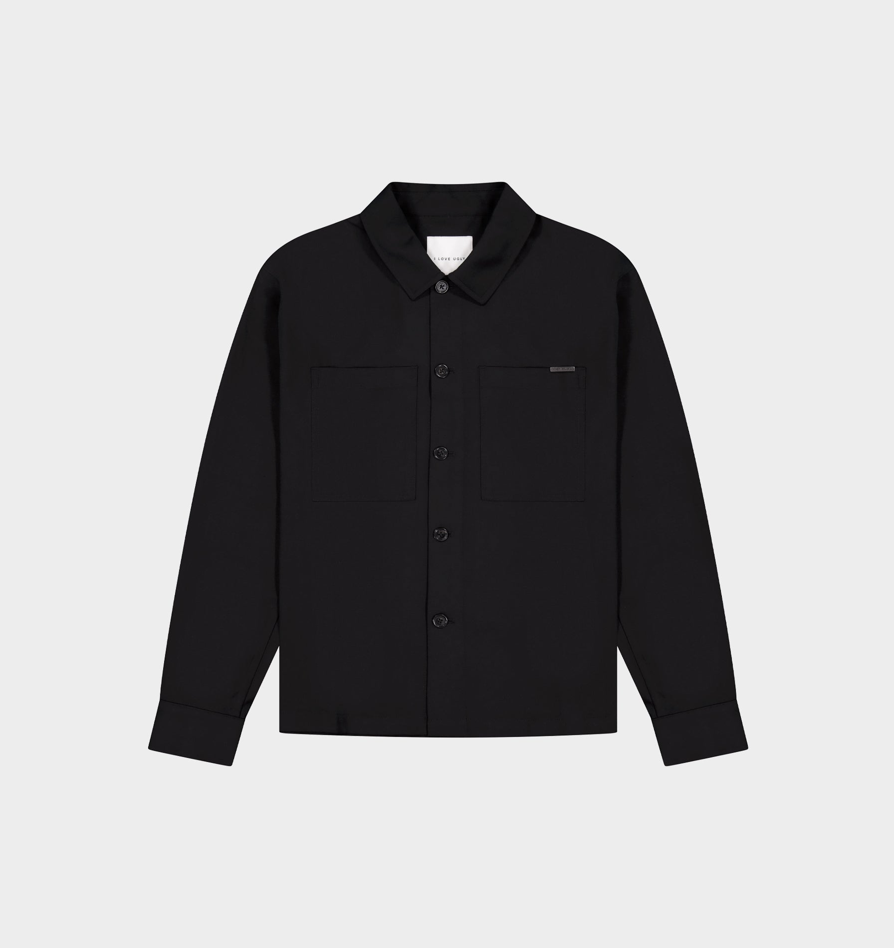 Tailored Overshirt - Black