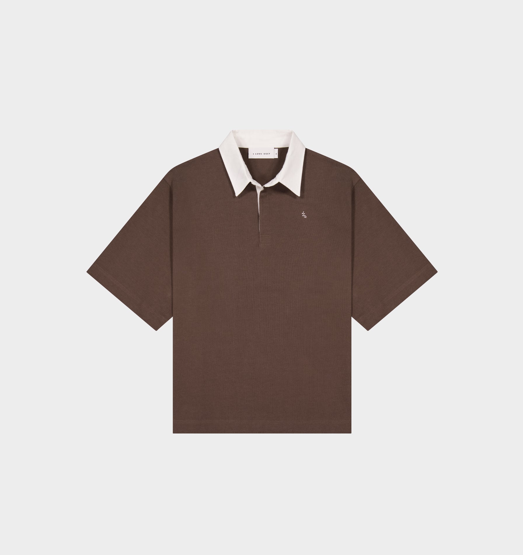 Ardie SS Polo - Fossil Brown | I Love Ugly