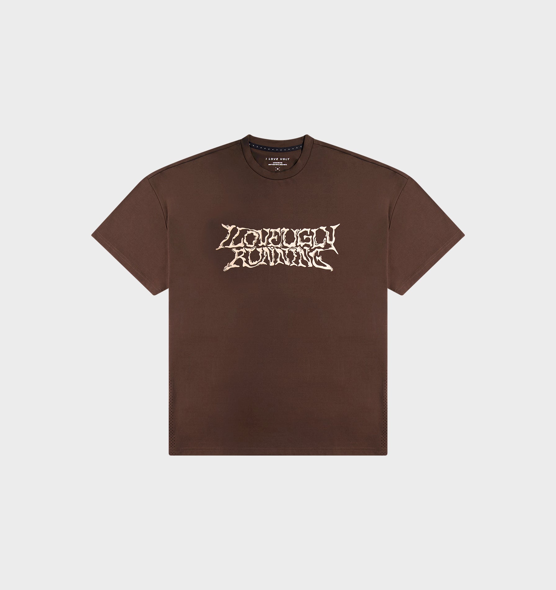 Liquified Active Box Tee - Espresso