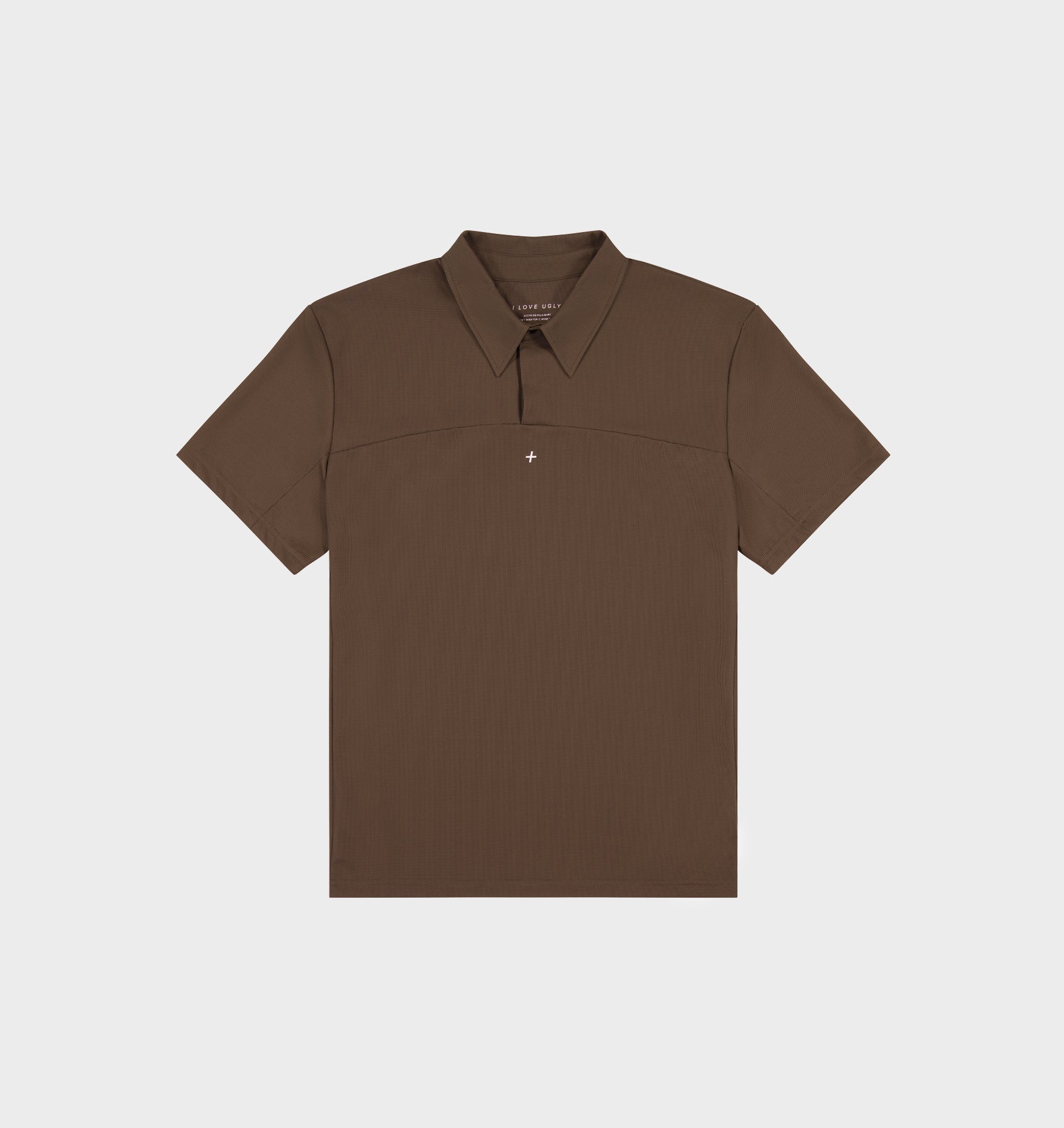 Active SS Polo Shirt - Nutmeg | I Love Ugly