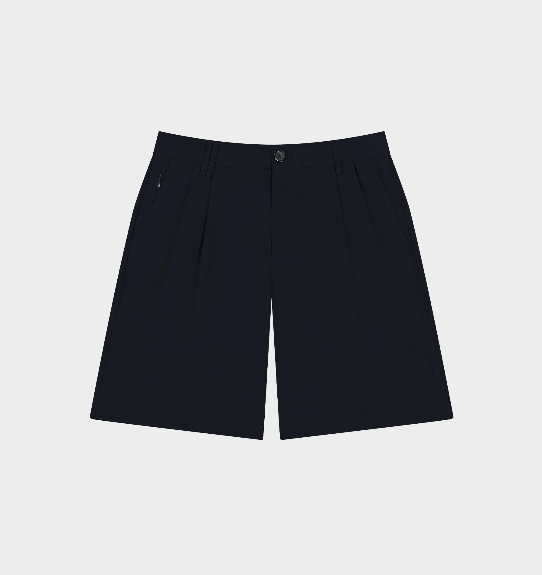 Quincy Pleated Short - Dark Navy