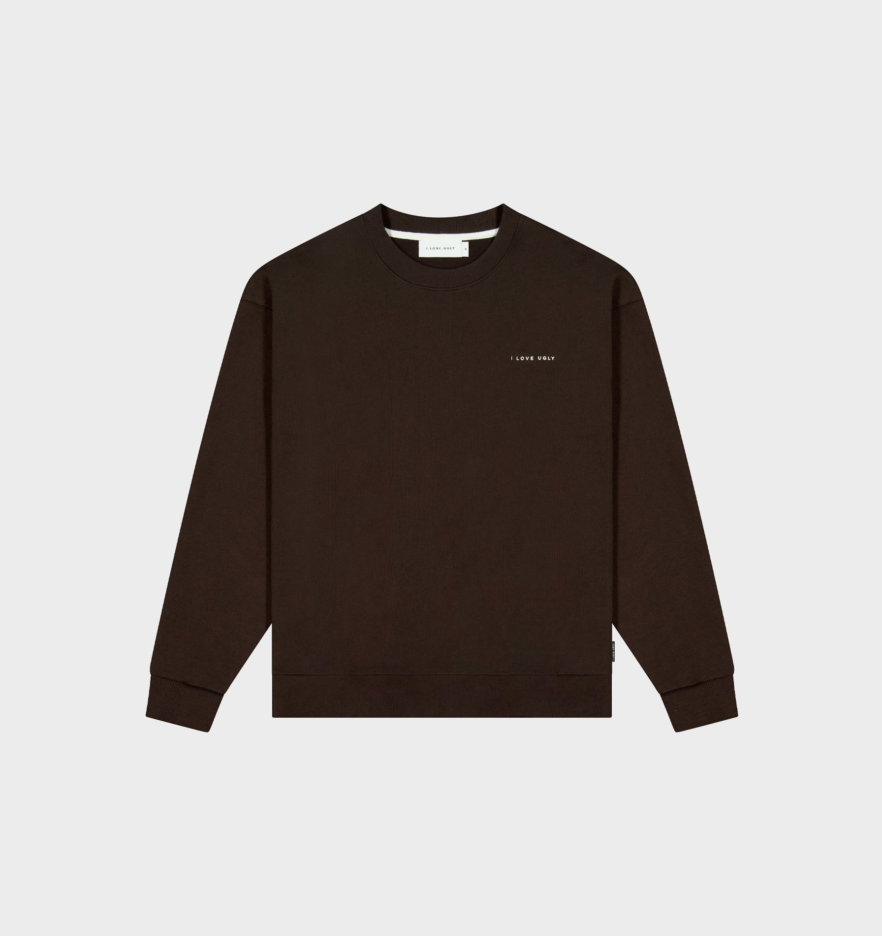 Oversized Crew - Coffee Bean