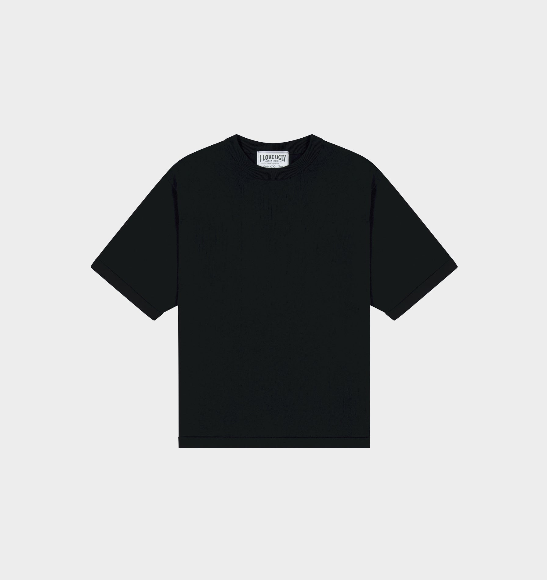 Knit Tee - Black