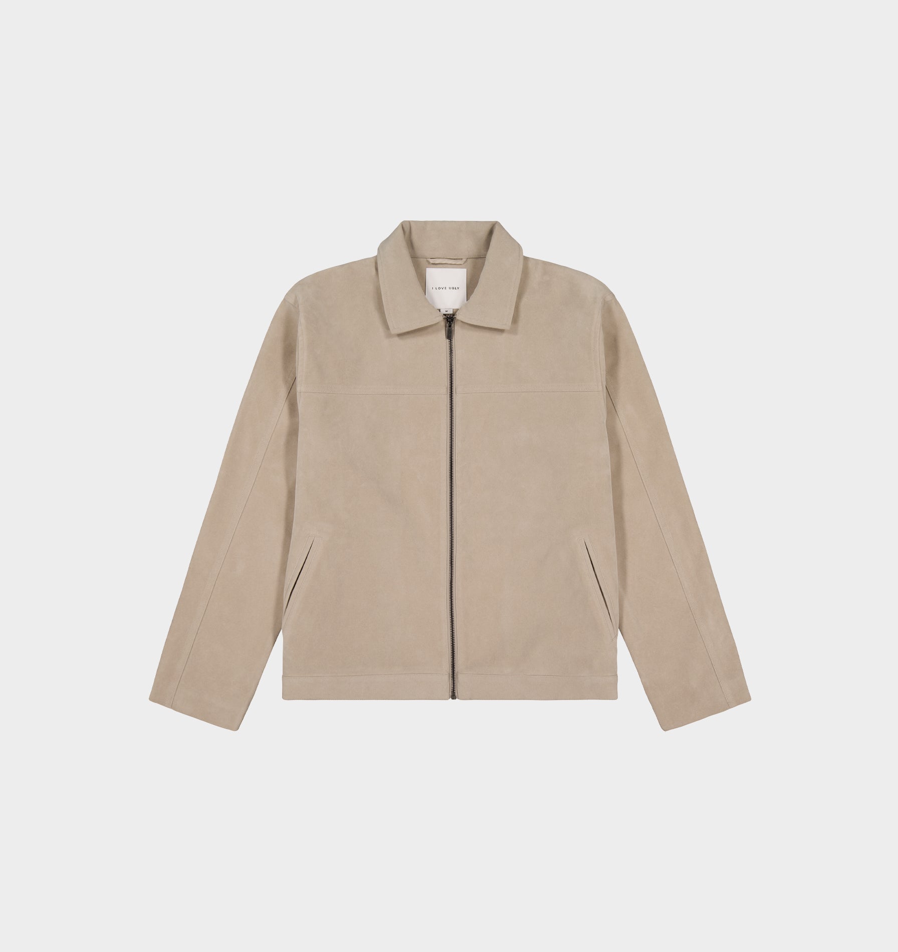 Mason Suede Jacket - Stone