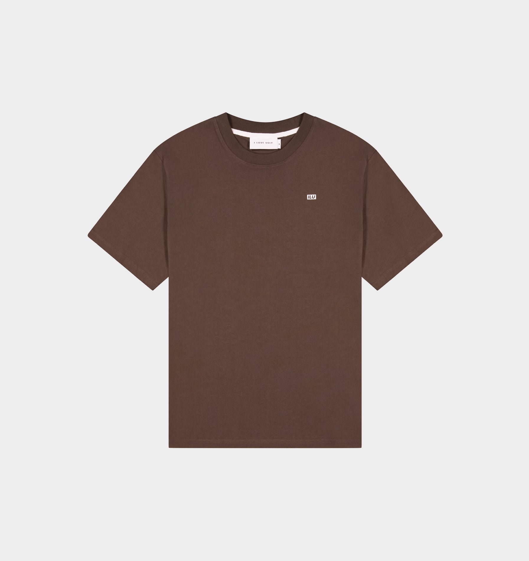 Uniform Logo Tee - Fossil Brown