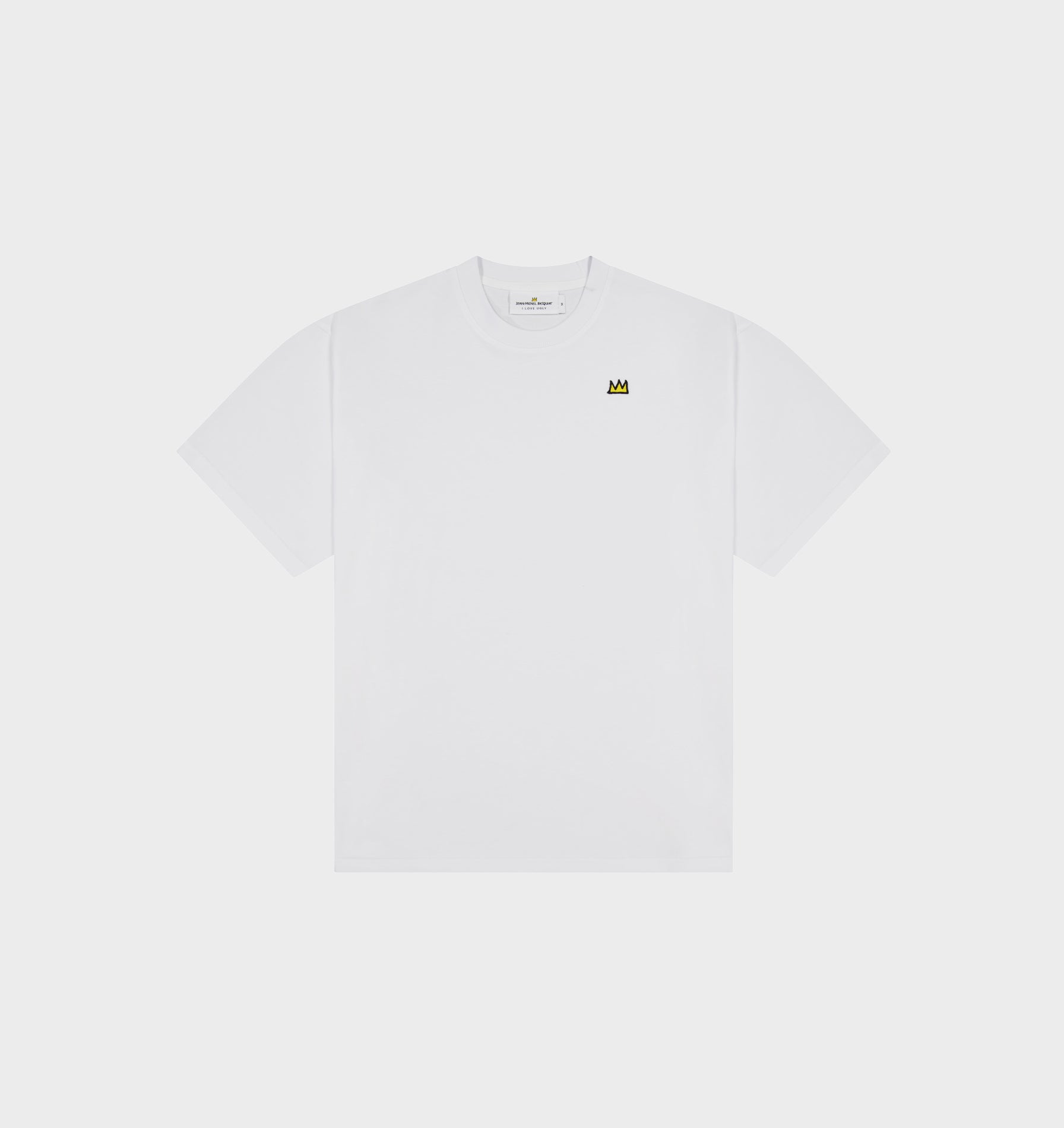 Basquiat Crown Uniform Tee - White