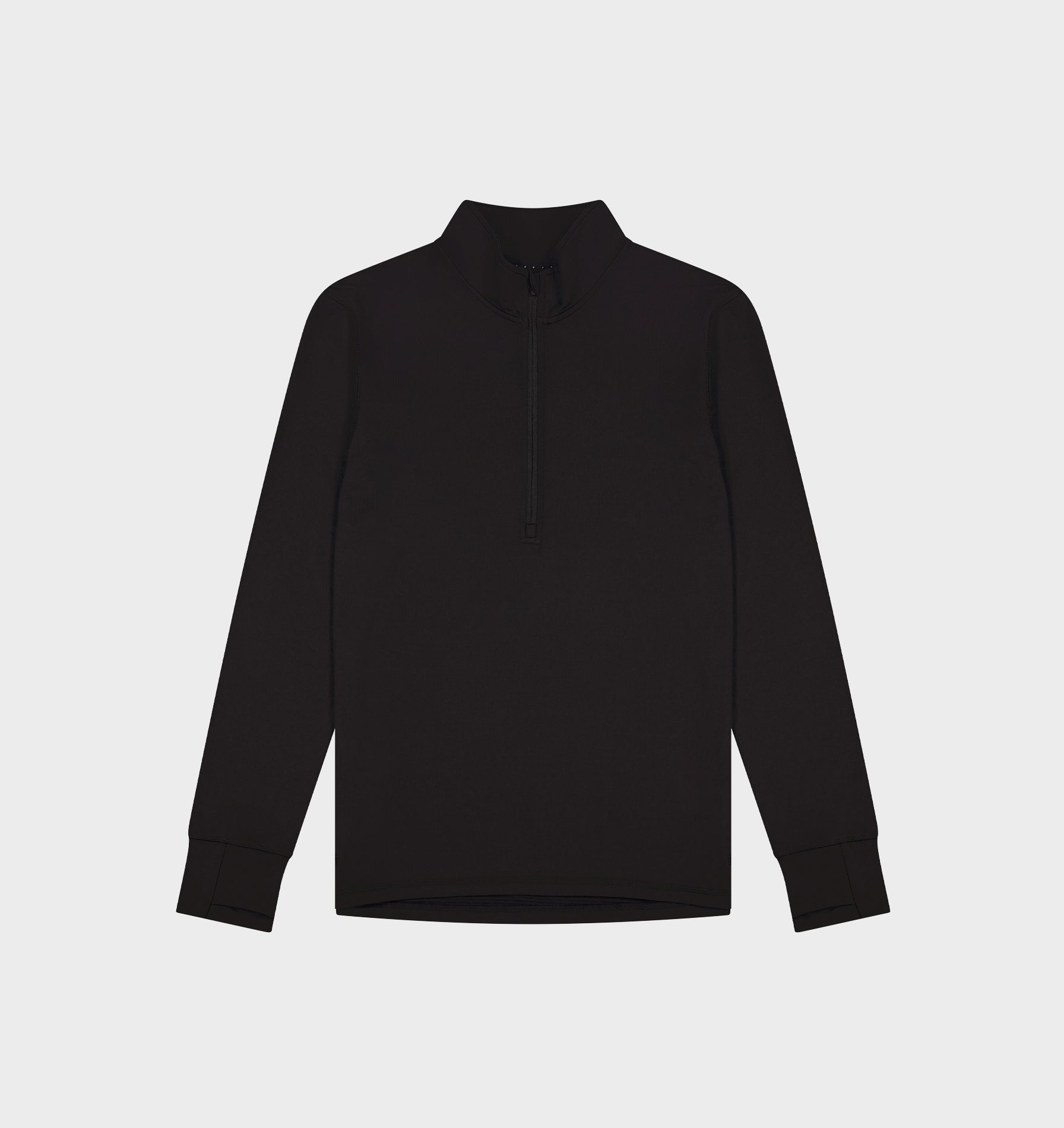 Active Zip Pullover - Black