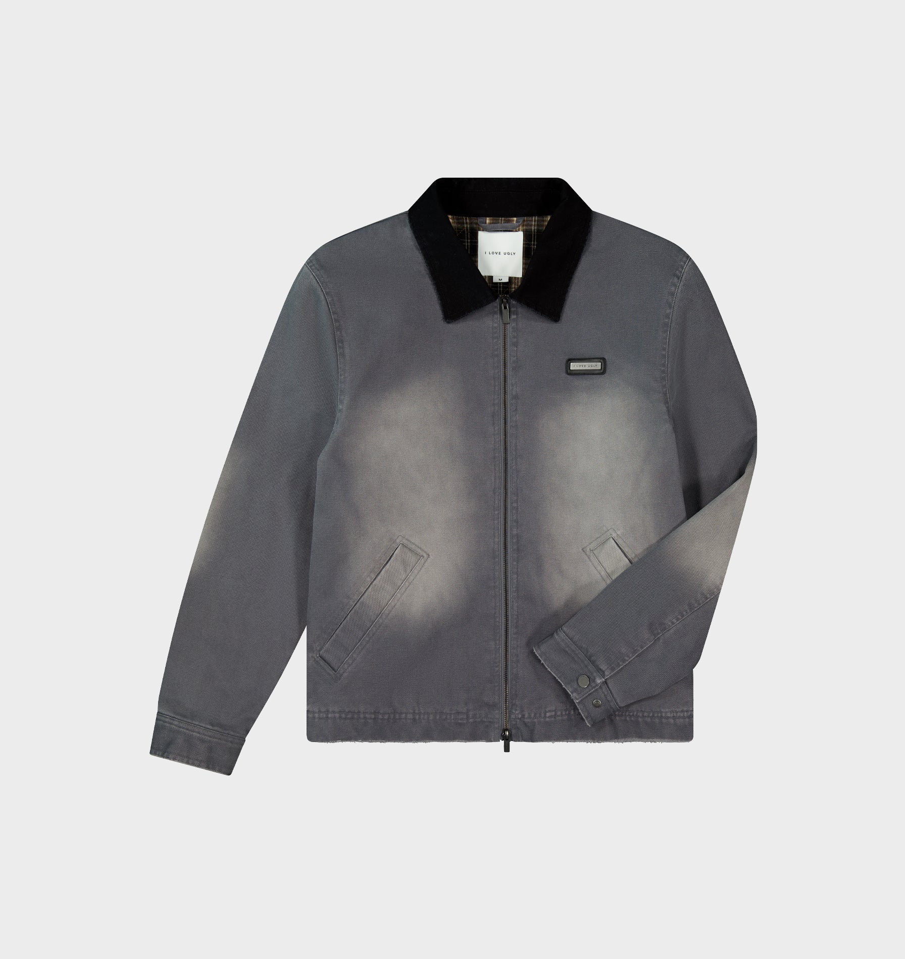 Dayton Canvas Jacket - Aged Charcoal