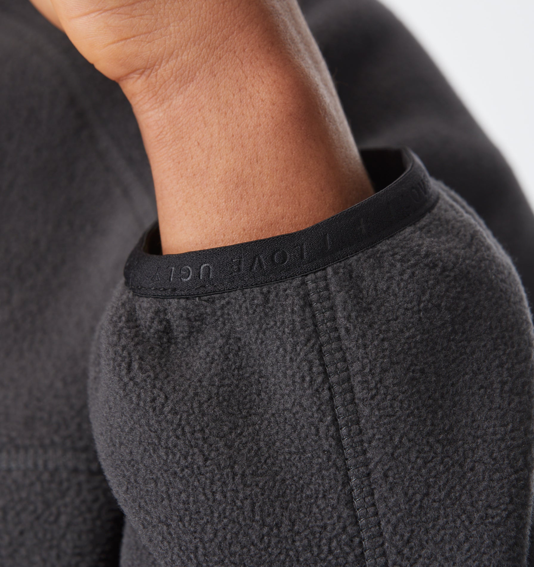 Active Hooded Fleece - Charcoal