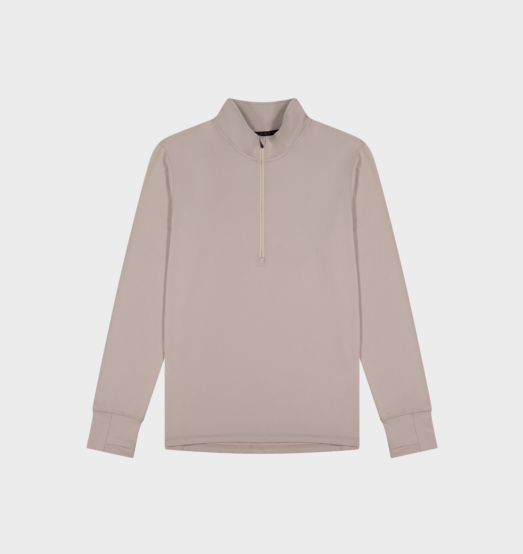 Active Zip Pullover - Taupe
