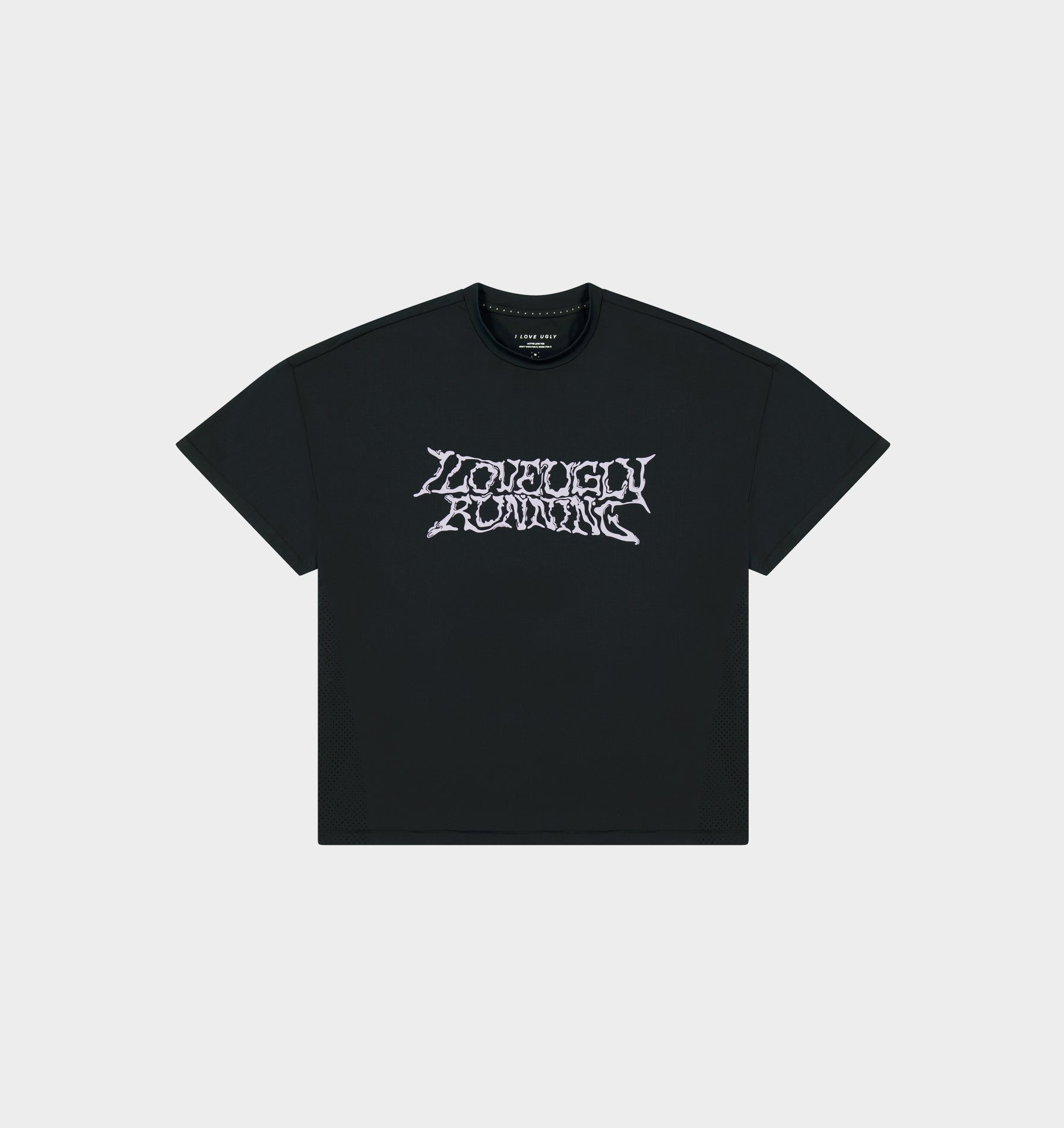 Liquified Active Crop Tee - Black