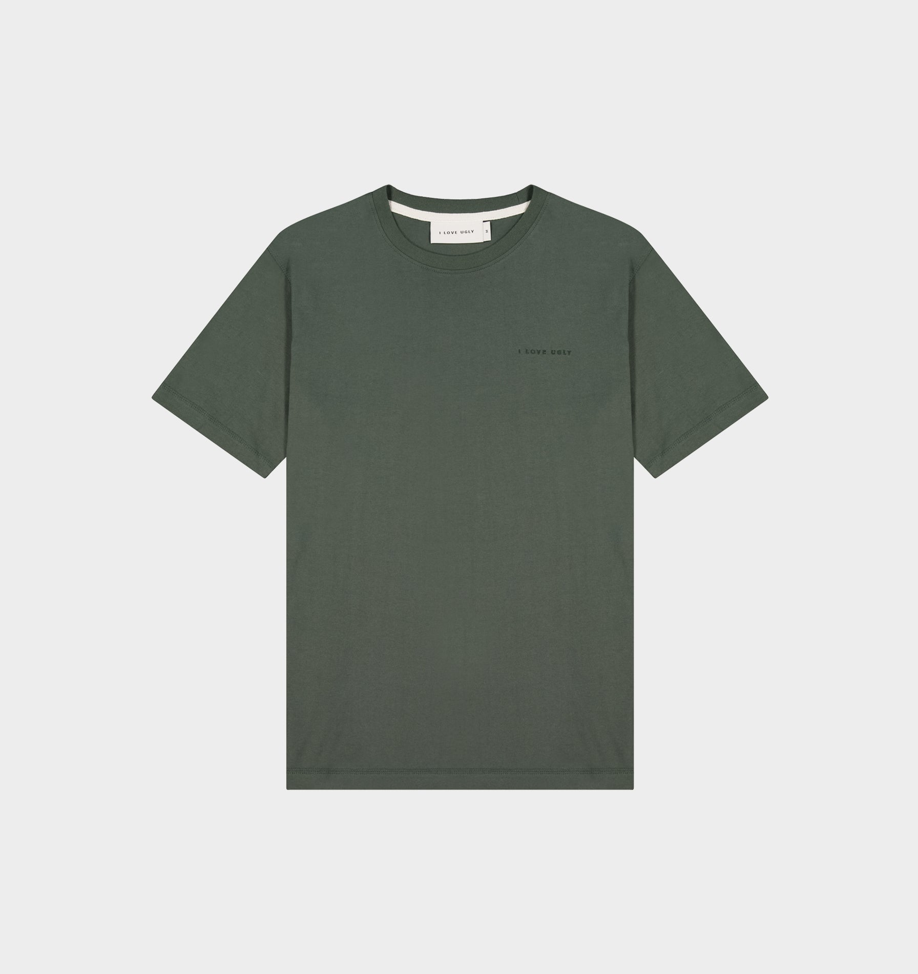 Jeremy Slim Tee - Smokey Green