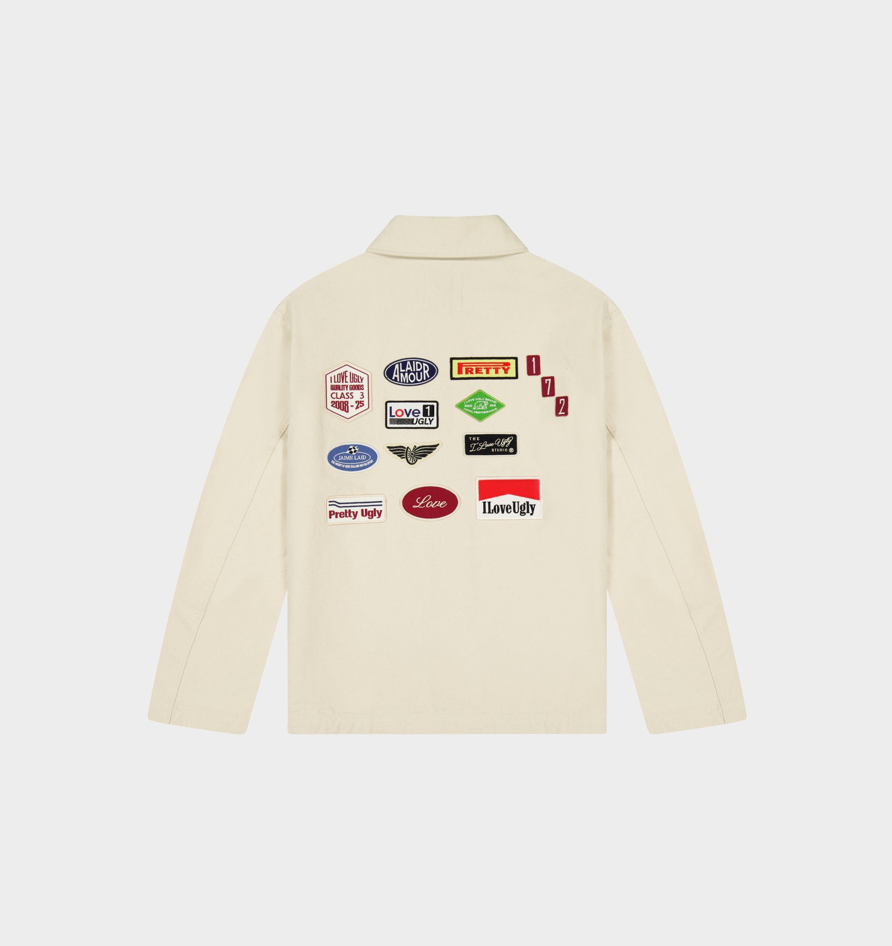 Patchwork Jacket - Off White