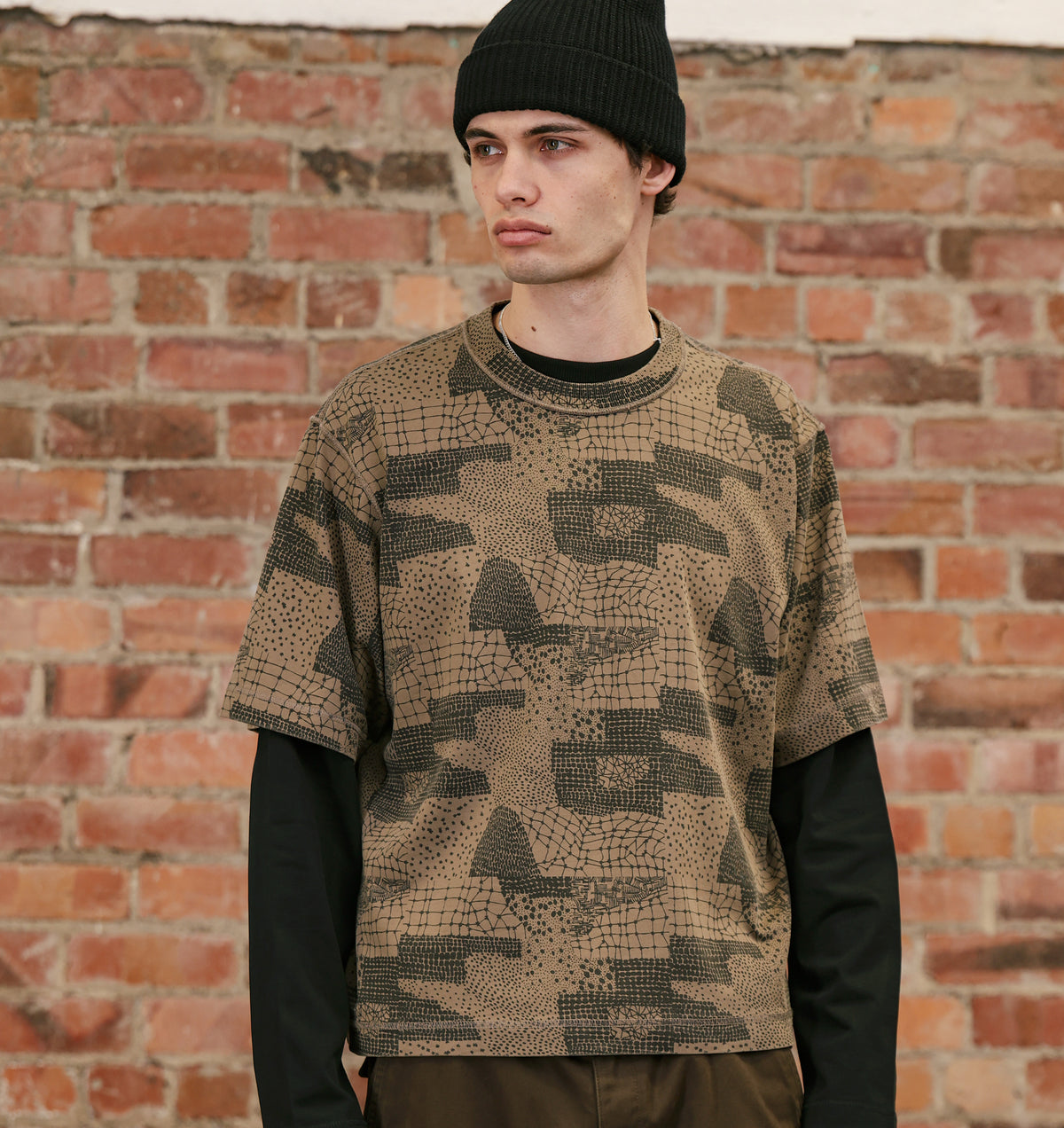 Crop Box Tee - Gridlands
