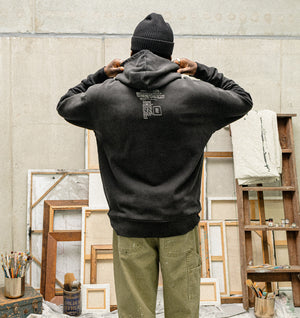 Basquiat Carbon Box Hood 2.0  - Faded Black