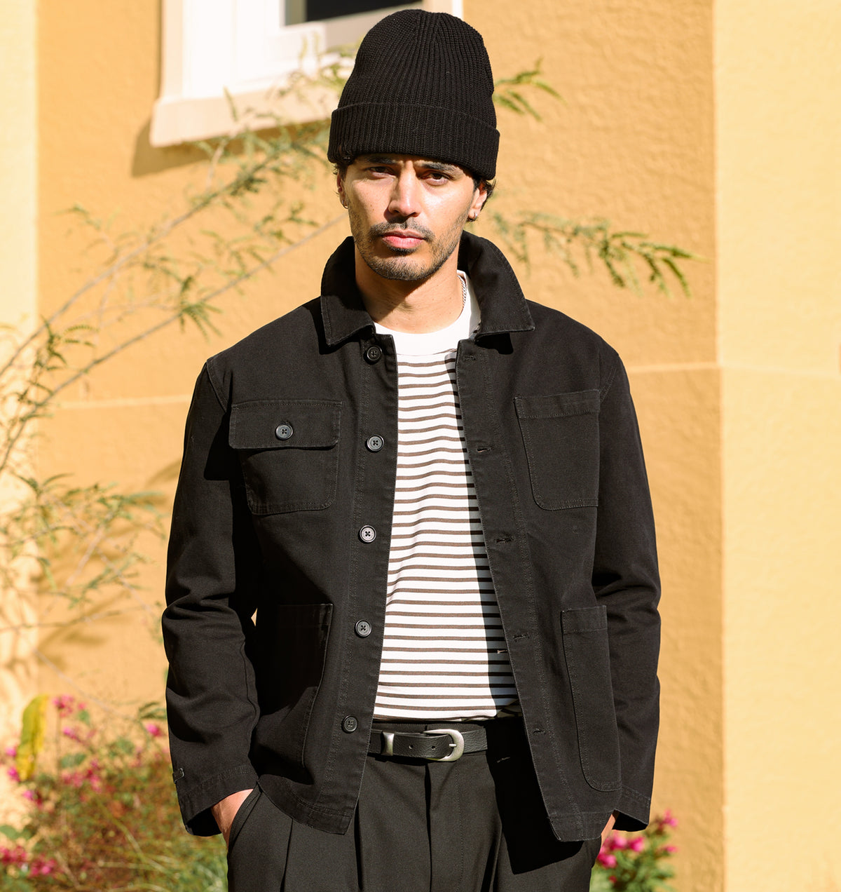Chore Jacket - Faded Black