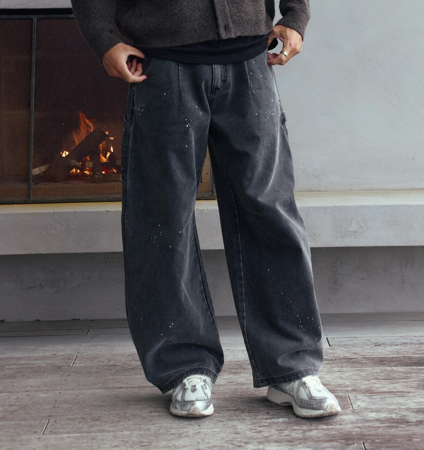 Balloon Painter Pant - Vintage Black | I Love Ugly