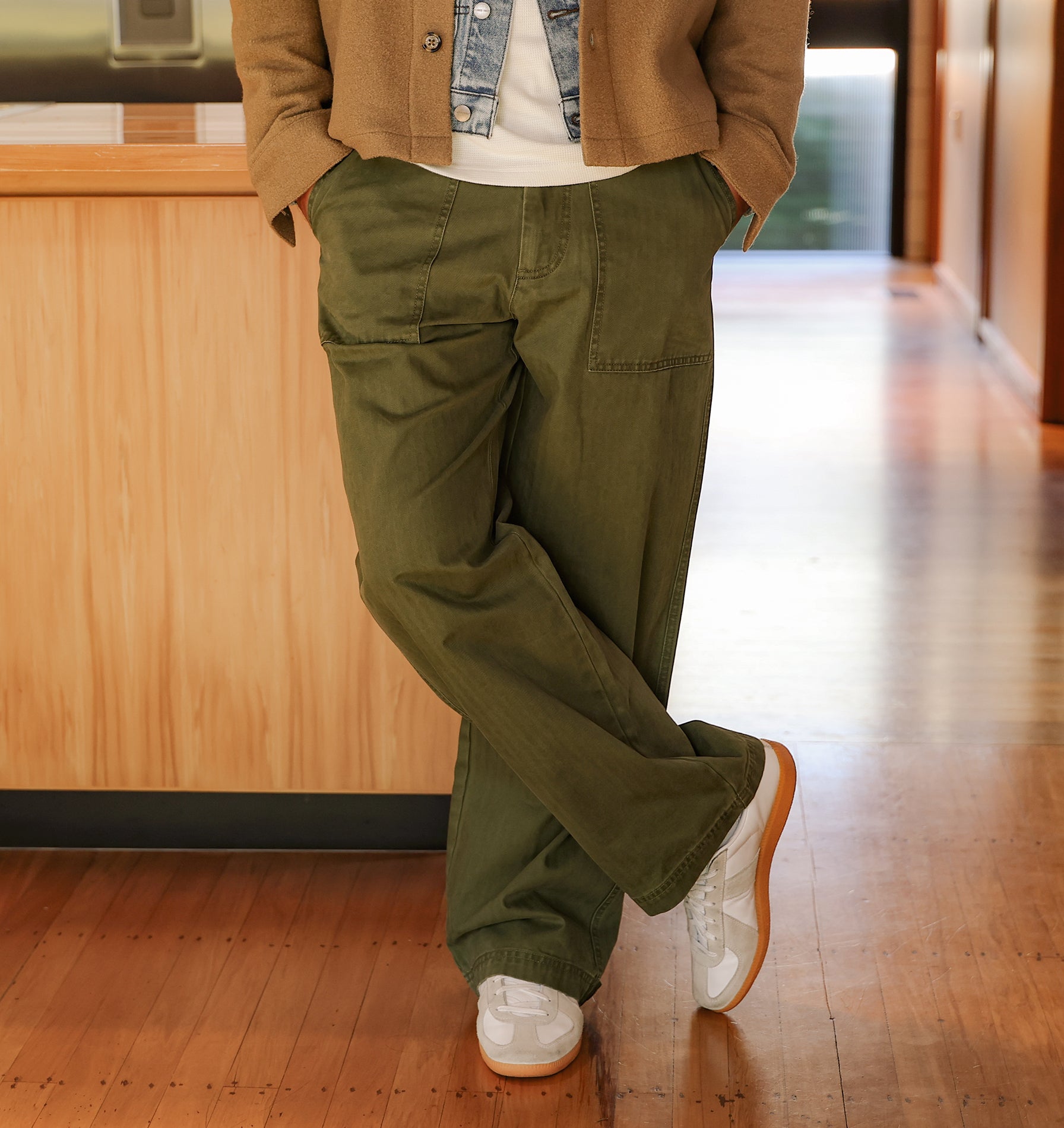 Fatigue Pant - Washed Olive