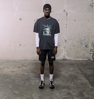 Liberty Active Box Tee - Charcoal