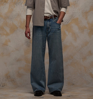 Dallas Loose Denim - Washed Vintage Blue