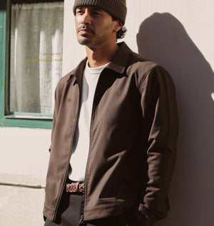 Tailored Poker Jacket - Espresso