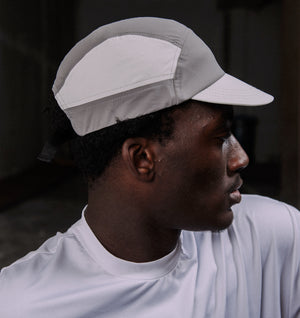 Active Crop Cap - Off White/Grey