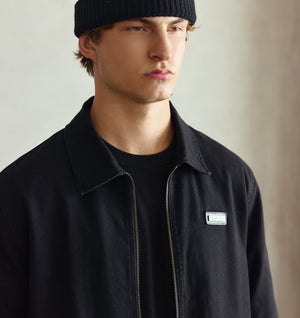 Dayton Canvas Jacket - Vintage Black
