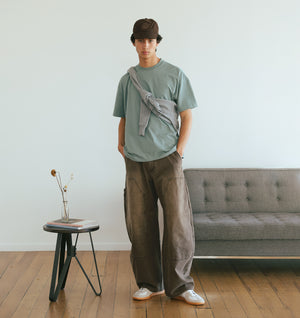 Balloon Double Knee Pant - Vintage Brown