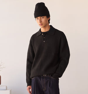 Knit Aldern Pullover - Black
