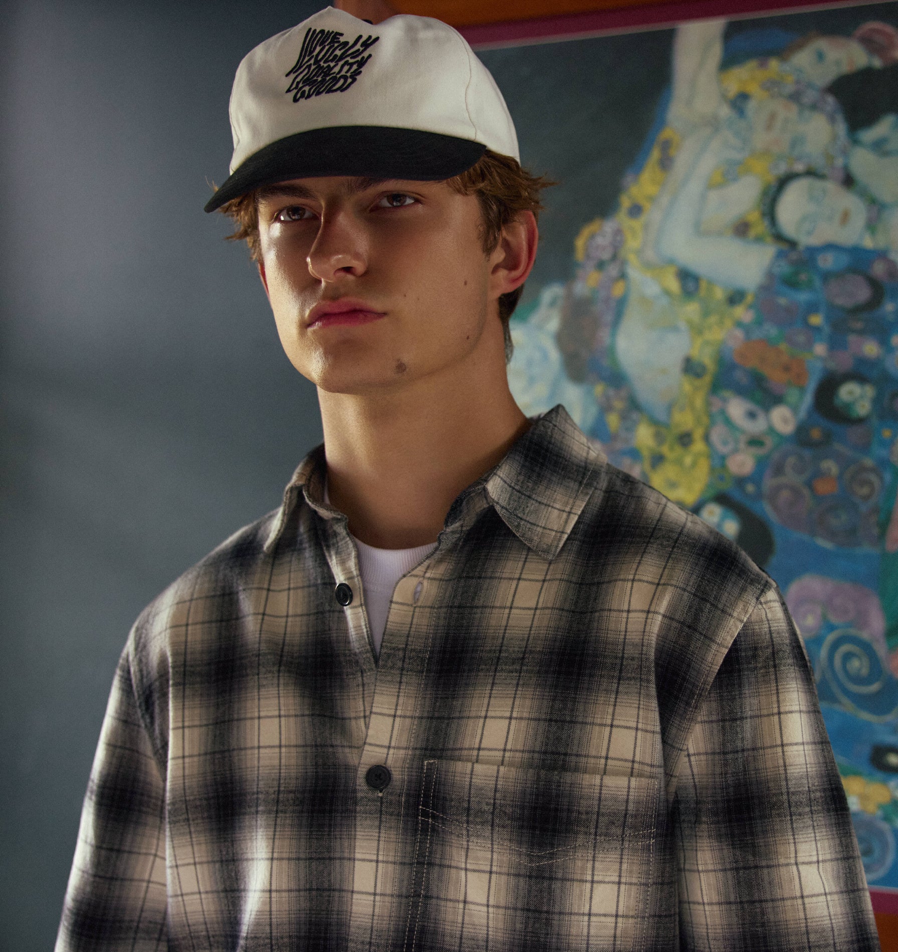 Flannel Shirt - Black/Grey Check