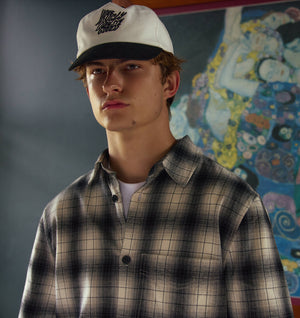 Flannel Shirt - Black/Grey Check