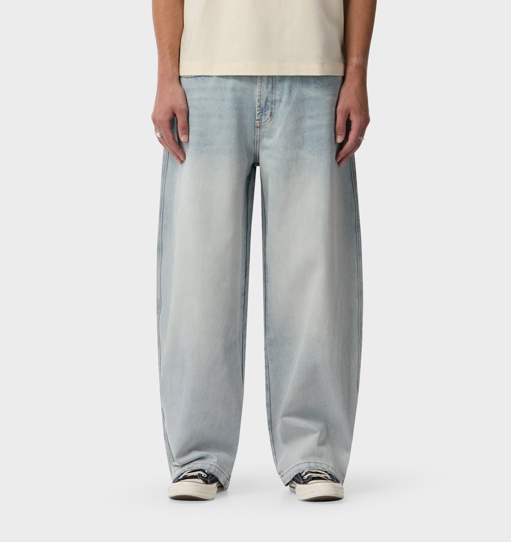 Balloon Denim - Washed Vintage Blue | I Love Ugly