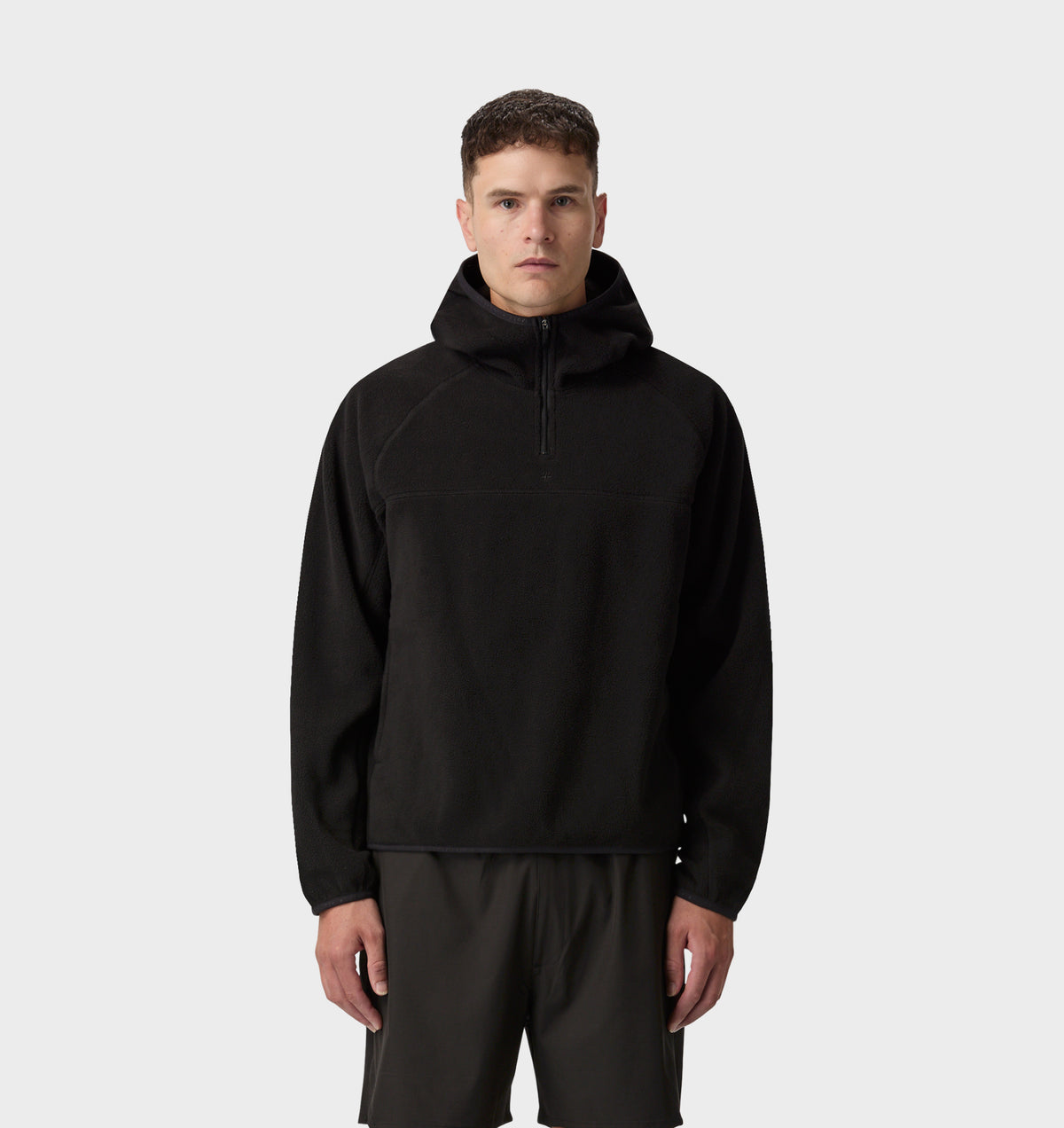 Active Hooded Fleece - Black
