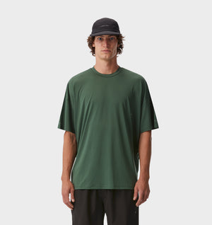 Active Box Tee - Forest Green