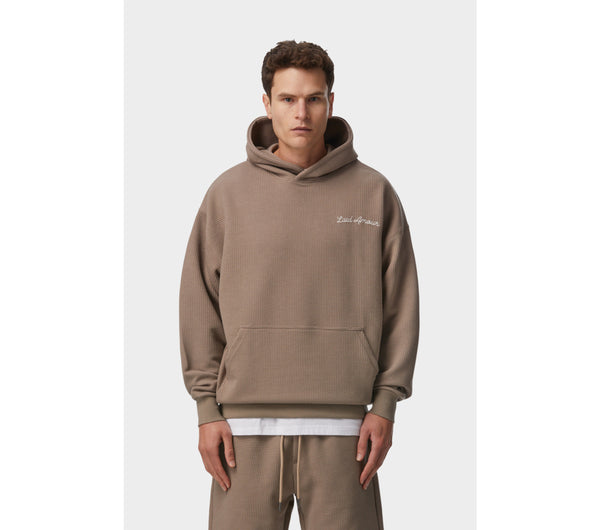 Textured Box Hood - Taupe