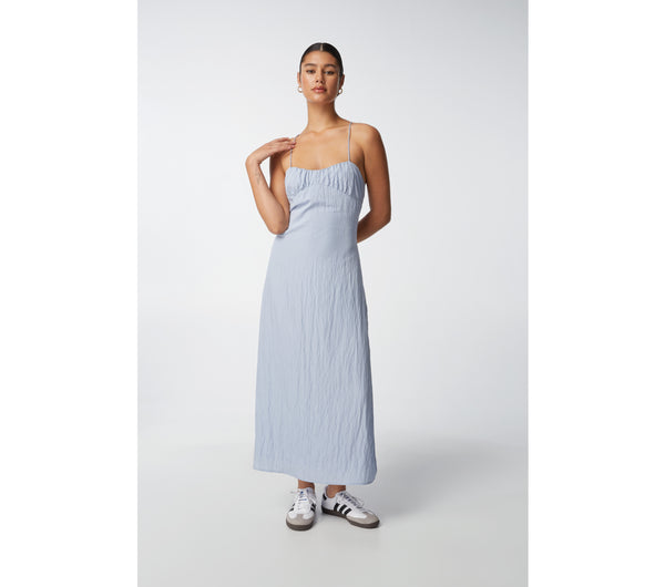 Blake Dress - Smokey Blue