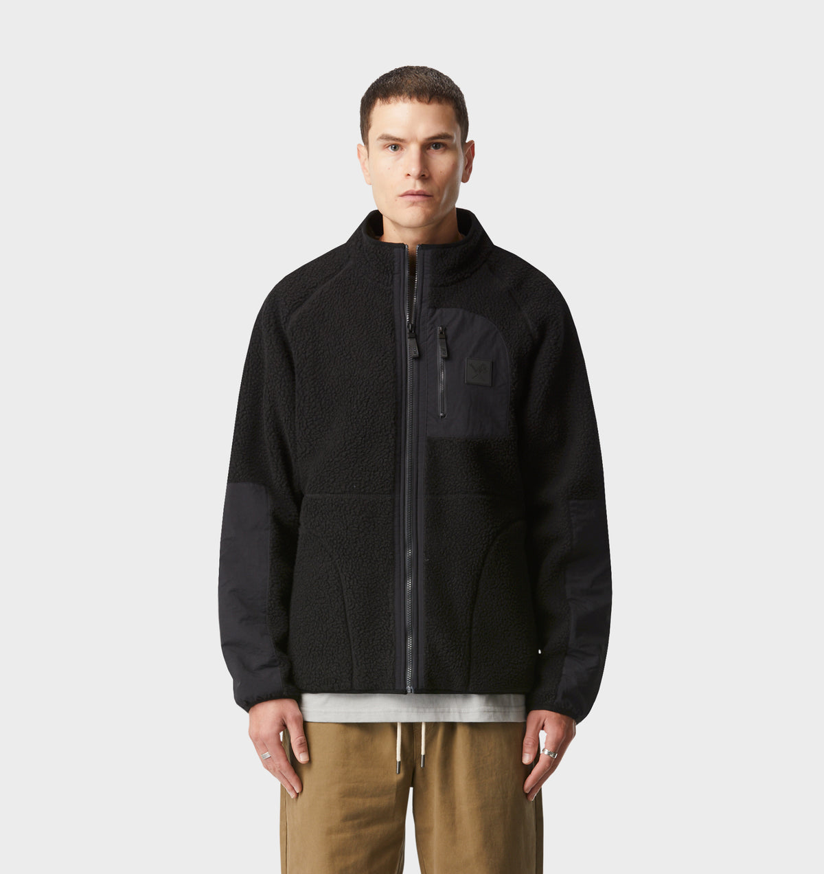 Harrison Sherpa Jacket 2.0 - Black
