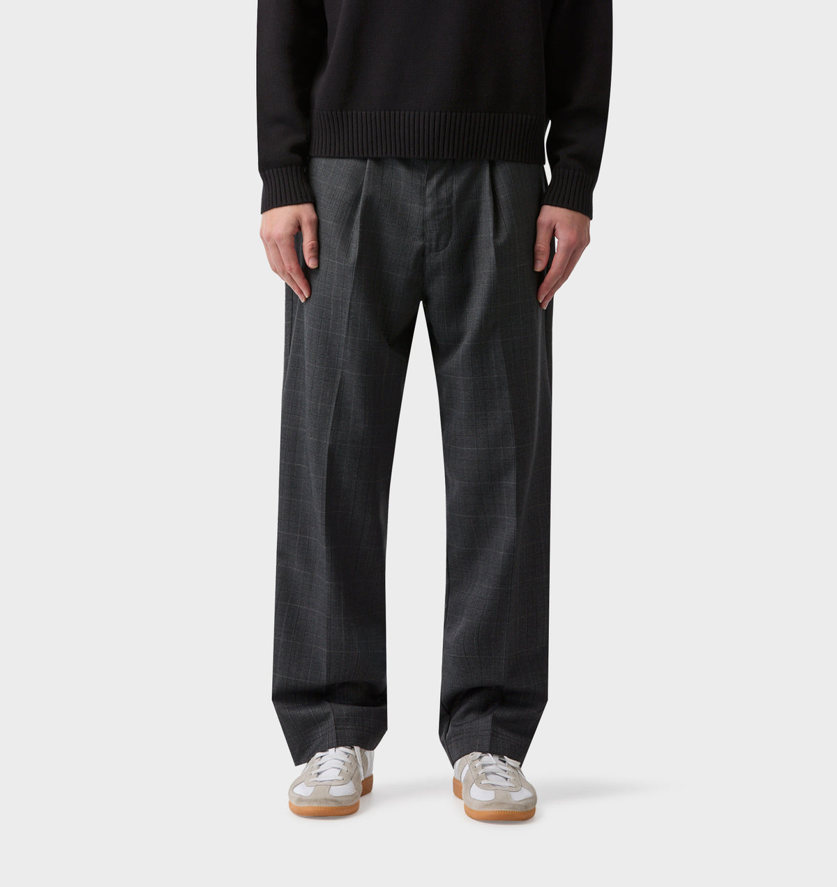 Winston Pant - Charcoal/Black Check