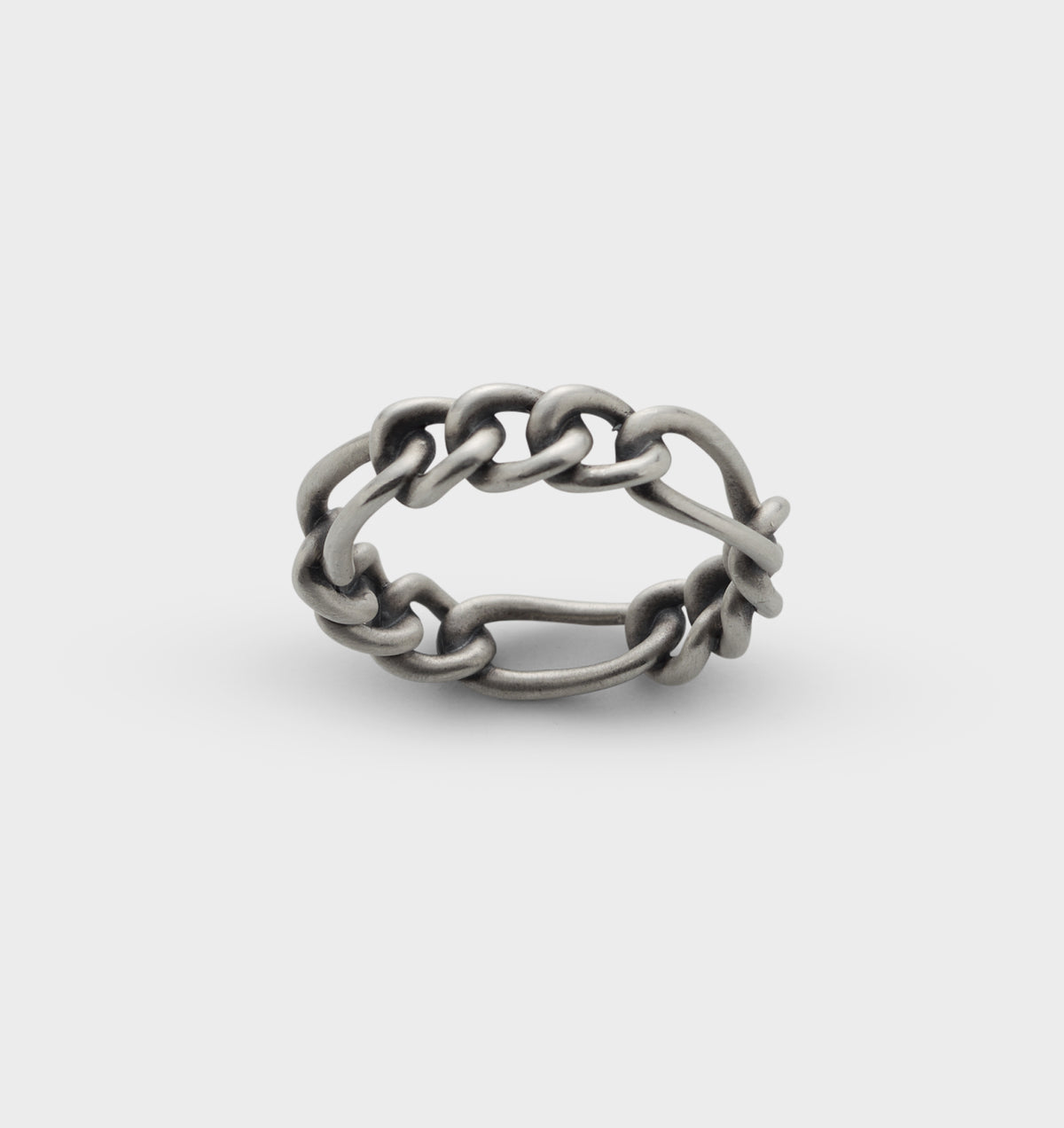Irregular Chain Ring - Silver