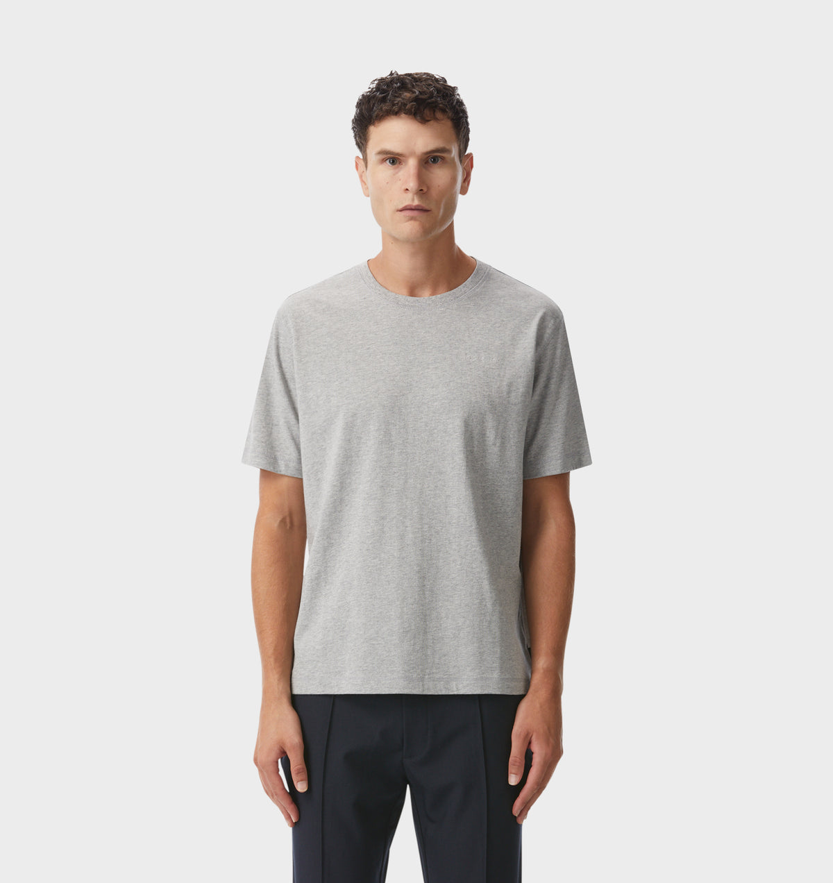 Jeremy Slim Tee - Vintage Grey