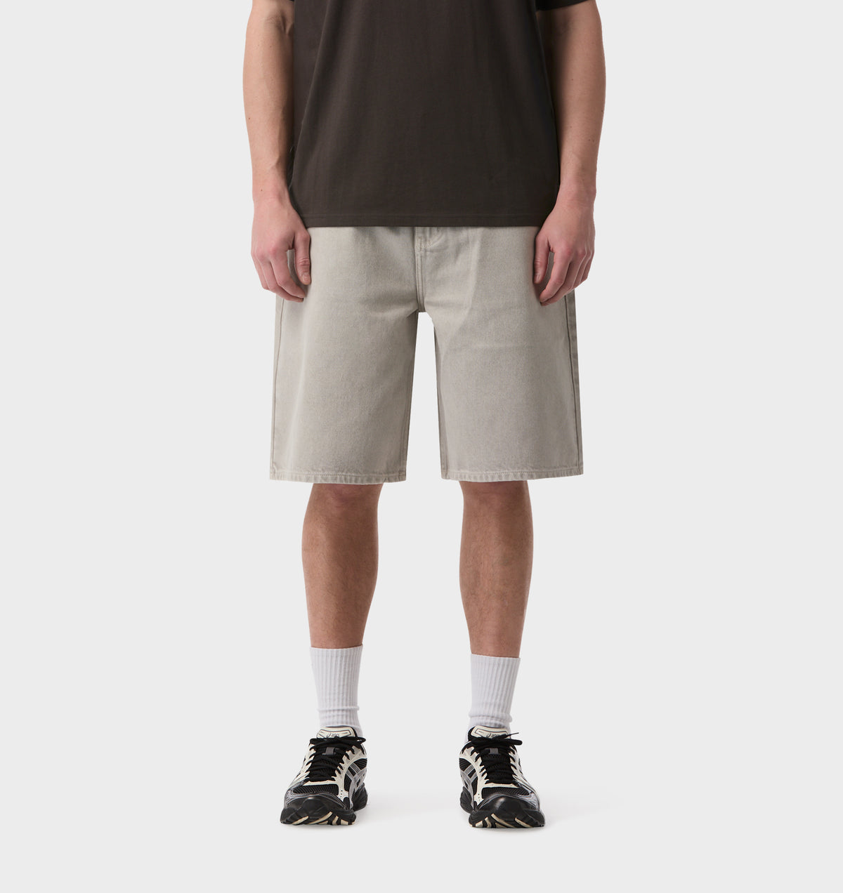 Wyatt Denim Short - Parchment